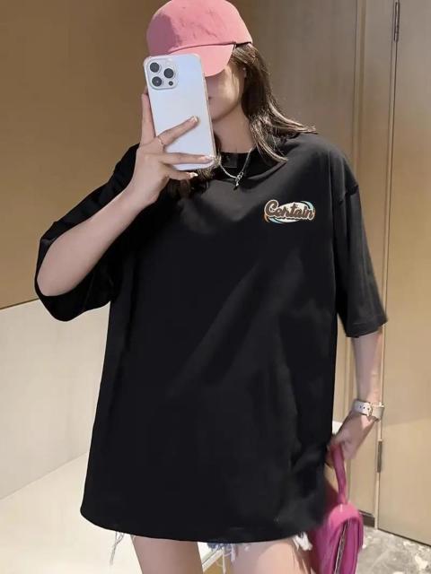 超お買い得990円★女性の夏のカジュアルな長いTシャツ、ポリエステル100%ニット生地、クルーネック 日本サイズL < 女性ファッション  超お買い得990円★女性の夏のカジュアルな長いTシャツ、ポリエステル100%ニット生地、クルーネック 日本サイズL < 女性ファッションの
