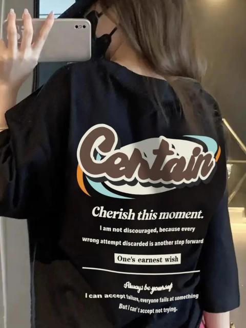 超お買い得990円★女性の夏のカジュアルな長いTシャツ、ポリエステル100%ニット生地、クルーネック 日本サイズL < 女性ファッション  超お買い得990円★女性の夏のカジュアルな長いTシャツ、ポリエステル100%ニット生地、クルーネック 日本サイズL < 女性ファッションの
