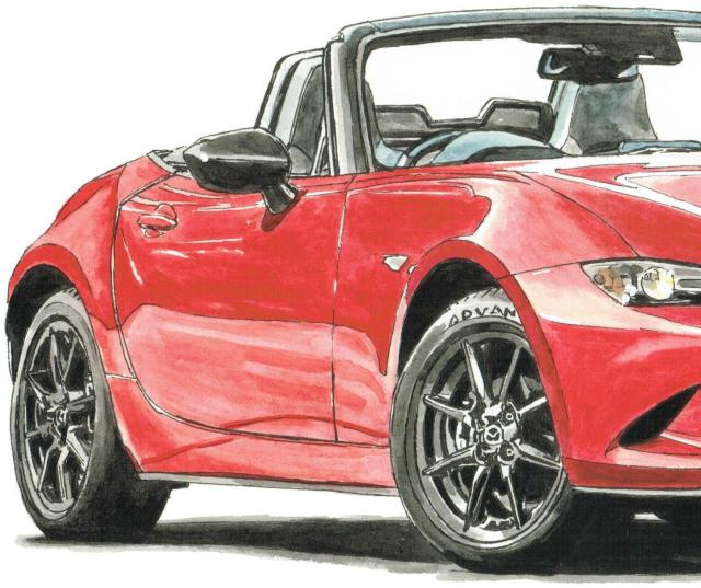 NC-095 CX-5/ロードスター限定版画サイン額装作家平右ヱ門 < 自動車/バイク NC-095 CX-5/ロードスター限定版画サイン額装作家平右ヱ門 < 自動車/バイク