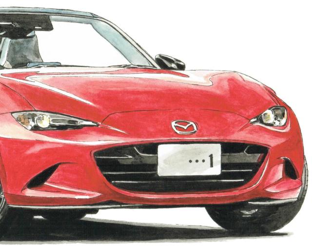NC-095 CX-5/ロードスター限定版画サイン額装作家平右ヱ門 < 自動車/バイク NC-095 CX-5/ロードスター限定版画サイン額装作家平右ヱ門 < 自動車/バイク