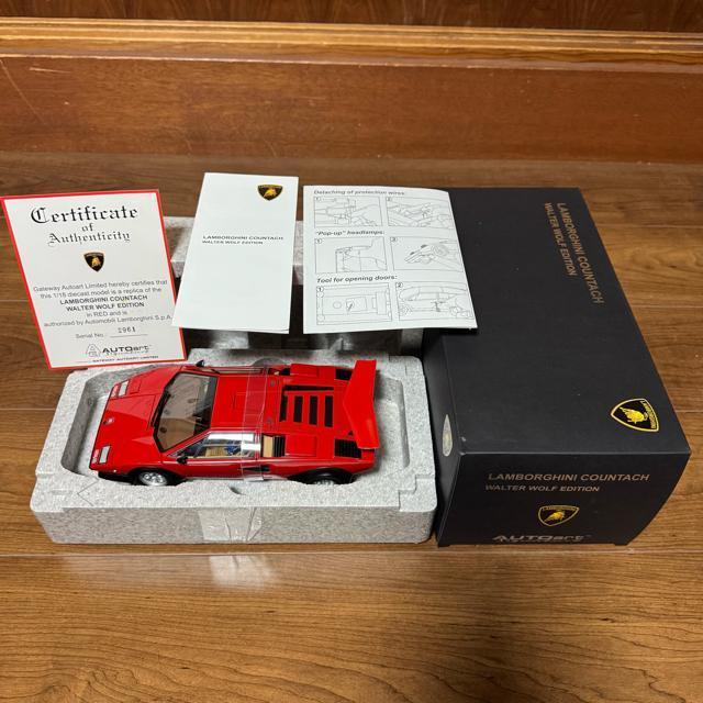 絶版新品未展示品 オートアート 1/18 ランボルギーニカウンタックLP500S < ホビー  絶版新品未展示品 オートアート 1/18 ランボルギーニカウンタックLP500S < ホビーの