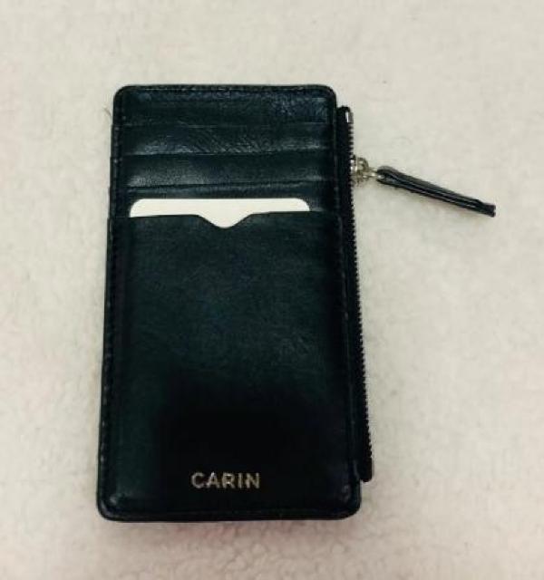 【新品】【韓国現地購入】【正規品】CARIN コインケース 小銭入れ カードケース ファスナー ブラック < 女性ファッション 【新品】【韓国現地購入】【正規品】CARIN コインケース 小銭入れ カードケース ファスナー ブラック < 女性ファッションの