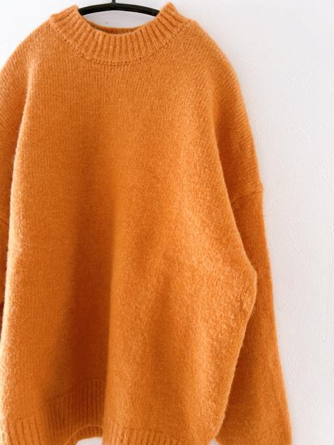 【fifth フィフス 】オーバーサイズニット オレンジ ゆったりセーター < 女性ファッション 【fifth フィフス 】オーバーサイズニット オレンジ ゆったりセーター < 女性ファッションの