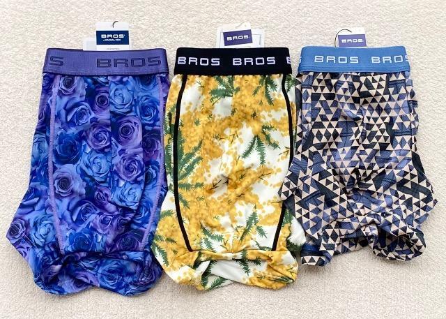 Wacoal BROS ボクサーパンツ Lサイズ 花柄&デザイン 3枚セット < 男性ファッション Wacoal BROS ボクサーパンツ Lサイズ 花柄&デザイン 3枚セット < 男性ファッションの