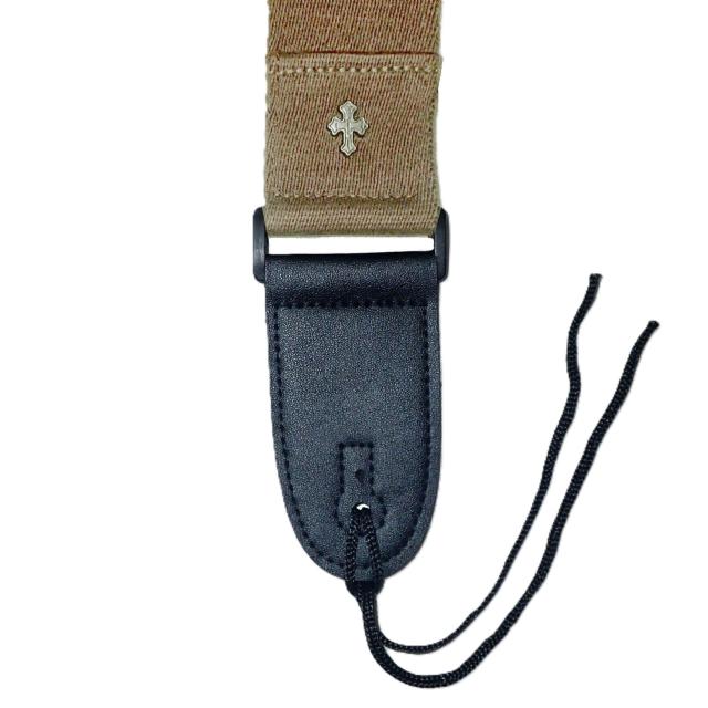 クロスモチーフ 十字架 ギター ストラップ エレキギター アコースティックギター アコギ フォークギター ベース ベージュ色 < ホビー クロスモチーフ 十字架 ギター ストラップ エレキギター アコースティックギター アコギ フォークギター ベース ベージュ色 < ホビーの