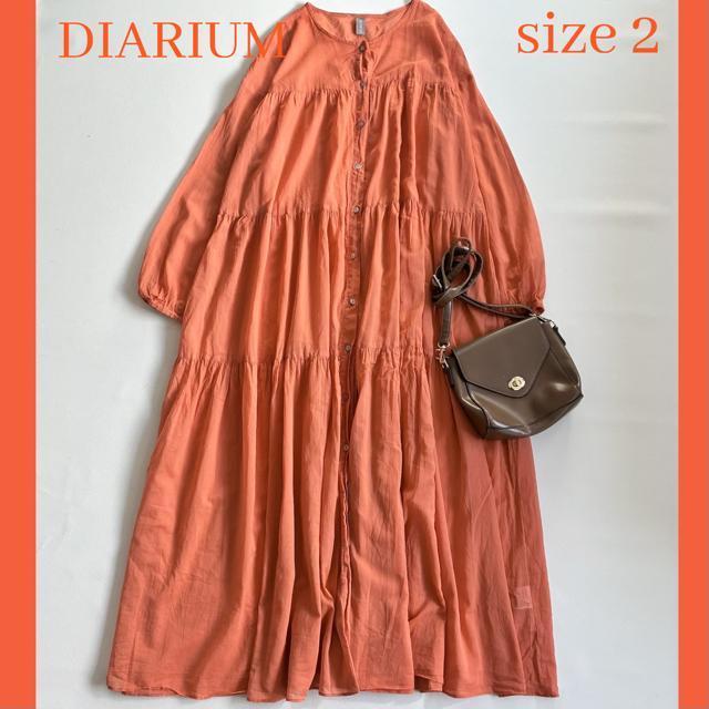 ◆美品◆ゆったり大きいサイズ感◆ディアリウム◆ティアードマキシワンピース◆M < 女性ファッション ◆美品◆ゆったり大きいサイズ感◆ディアリウム◆ティアードマキシワンピース◆M < 女性ファッションの