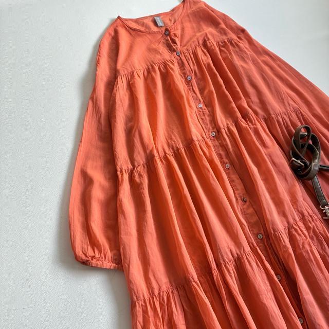 ◆美品◆ゆったり大きいサイズ感◆ディアリウム◆ティアードマキシワンピース◆M < 女性ファッション ◆美品◆ゆったり大きいサイズ感◆ディアリウム◆ティアードマキシワンピース◆M < 女性ファッションの