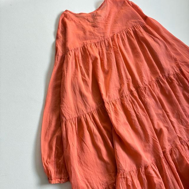 ◆美品◆ゆったり大きいサイズ感◆ディアリウム◆ティアードマキシワンピース◆M < 女性ファッション ◆美品◆ゆったり大きいサイズ感◆ディアリウム◆ティアードマキシワンピース◆M < 女性ファッションの