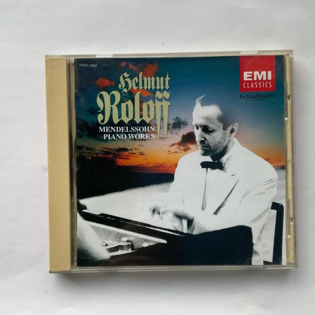 ヘルムート・ロロフ / メンデルスゾーン ピアノ作品集 EMI CLASSICS CD TOCE-3152 Grandmaste < CD/DVD/ビデオ ヘルムート・ロロフ / メンデルスゾーン ピアノ作品集 EMI CLASSICS CD TOCE-3152 Grandmaste < CD/DVD/ビデオの