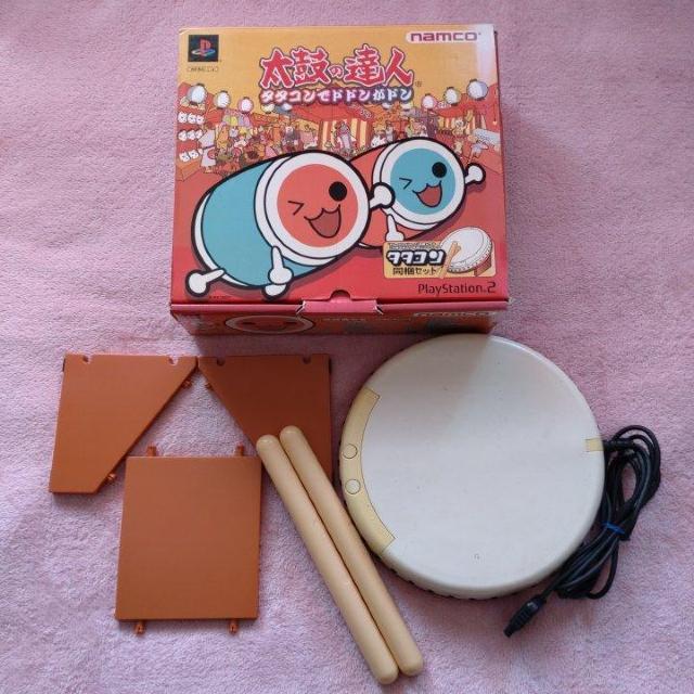 【送料込】PS2「太鼓の達人」タタコンとソフト10本のセット < ゲーム本体/ソフト 【送料込】PS2「太鼓の達人」タタコンとソフト10本のセット < ゲーム本体/ソフトの