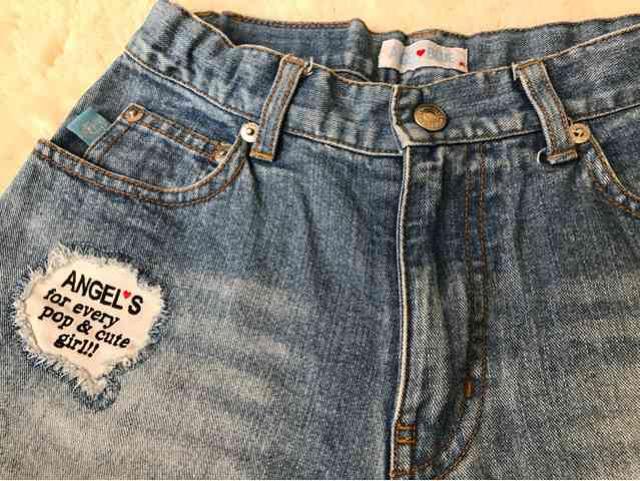 子供用ANGEL BLUE デニムハーフパンツ 150センチ < ブランド  子供用ANGEL BLUE デニムハーフパンツ 150センチ < ブランドの