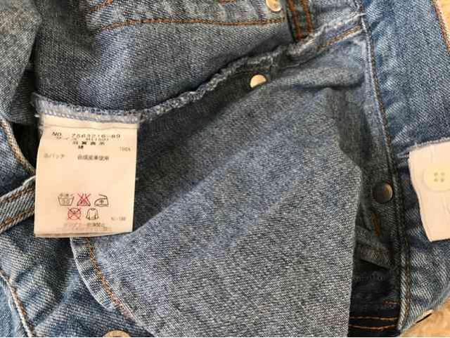子供用ANGEL BLUE デニムハーフパンツ 150センチ < ブランド  子供用ANGEL BLUE デニムハーフパンツ 150センチ < ブランドの