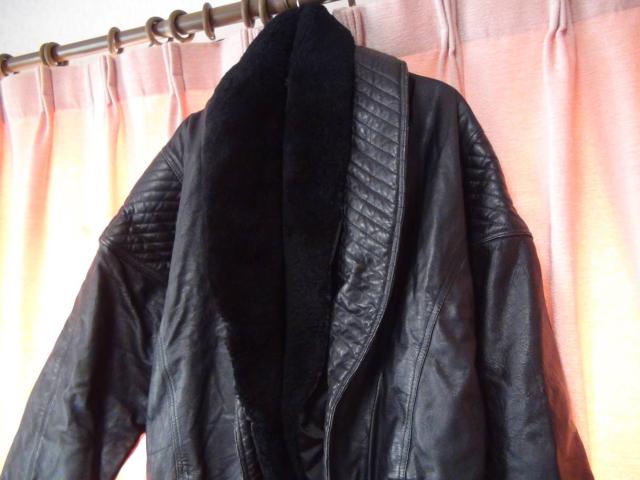 ULOOLOWのムートンフリル付き羊の革のハーフコート!。 < 男性ファッション ULOOLOWのムートンフリル付き羊の革のハーフコート!。 < 男性ファッションの