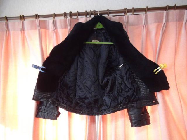 ULOOLOWのムートンフリル付き羊の革のハーフコート!。 < 男性ファッション ULOOLOWのムートンフリル付き羊の革のハーフコート!。 < 男性ファッションの