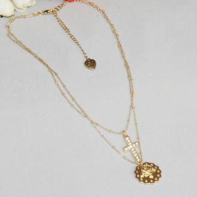 新品ゴスロリ姫系薔薇と十字架ネックレスBETSEY JOHNSON < 女性アクセサリー/時計 新品ゴスロリ姫系薔薇と十字架ネックレスBETSEY JOHNSON < 女性アクセサリー/時計の