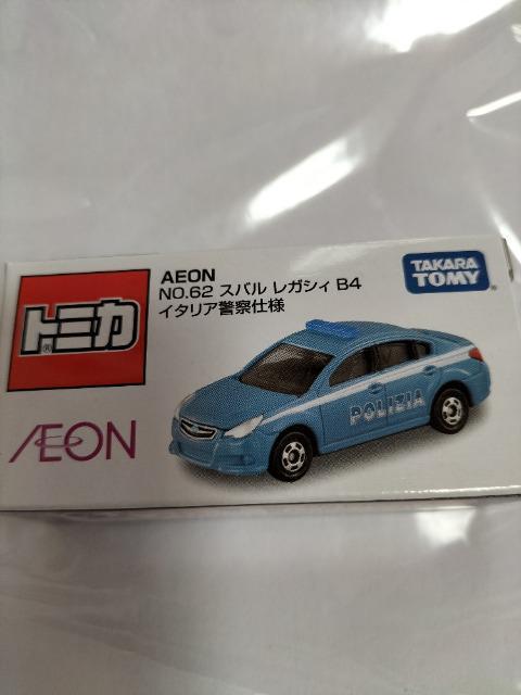 トミカ イオン限定 スバル レガシィB4 イタリア警察仕様 未開封 新品 < ホビー  トミカ イオン限定 スバル レガシィB4 イタリア警察仕様 未開封 新品 < ホビーの