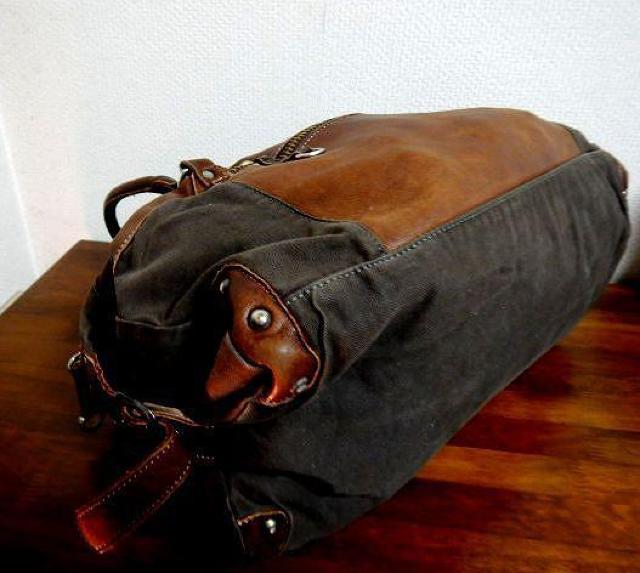 ◆regalo レガロ レザー 革 ハンドバッグ ブラウン 中古品 < 男性ファッション  ◆regalo レガロ レザー 革 ハンドバッグ ブラウン 中古品 < 男性ファッションの