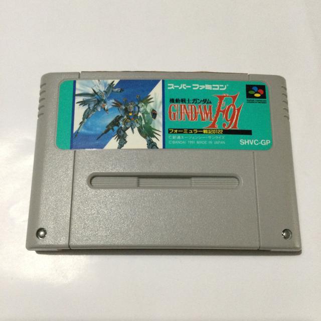 スーパーファミコンゲーム 機動戦士ガンダムF91 < ゲーム本体/ソフト  スーパーファミコンゲーム 機動戦士ガンダムF91  < ゲーム本体/ソフトの