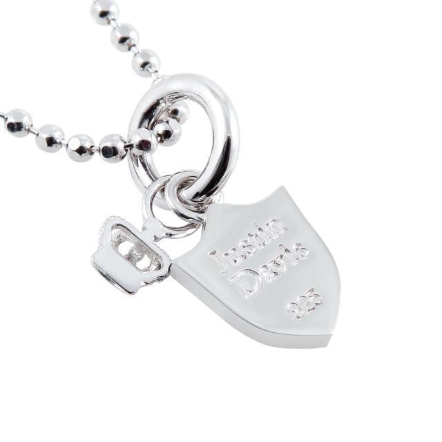 ViJUSTIN DAVISSHIELD DOG TAG NECKLACEhbO^OlbNX45cm  uh 
