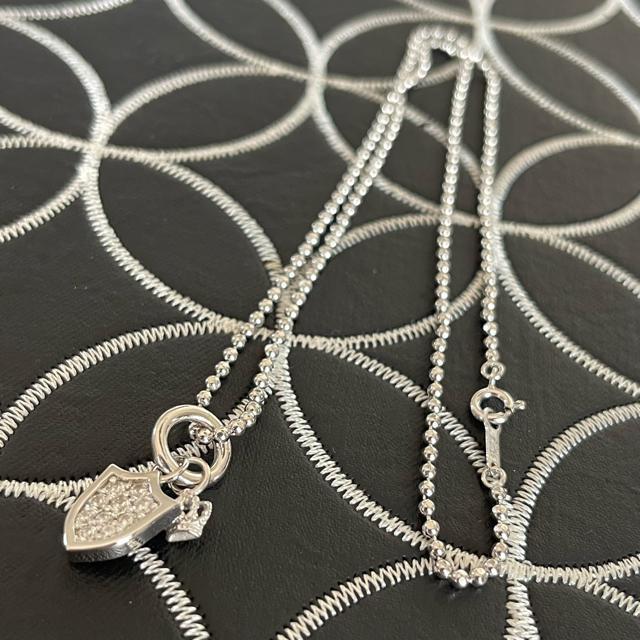 ViJUSTIN DAVISSHIELD DOG TAG NECKLACEhbO^OlbNX45cm  uh 