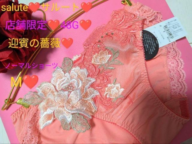 Wacoal/ワコール/salute/サルート/店舗限定/48G/迎賓の薔薇/ノーマルショーツ/スタンダードショーツ/M/SP < 女性ファッション  Wacoal/ワコール/salute/サルート/店舗限定/48G/迎賓の薔薇/ノーマルショーツ/スタンダードショーツ/M/SP < 女性ファッションの