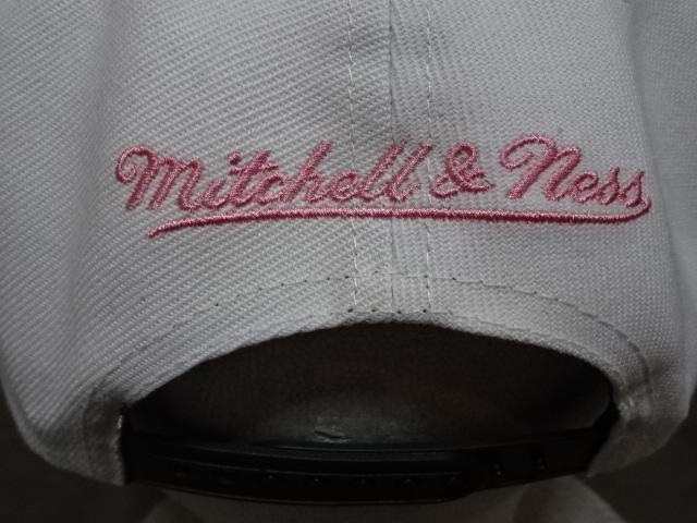 【Mitchell & Ness】 NBA トレイルブレイザーズ  ロゴ キャップ 白 < 男性ファッション  【Mitchell & Ness】 NBA トレイルブレイザーズ  ロゴ キャップ 白 < 男性ファッションの