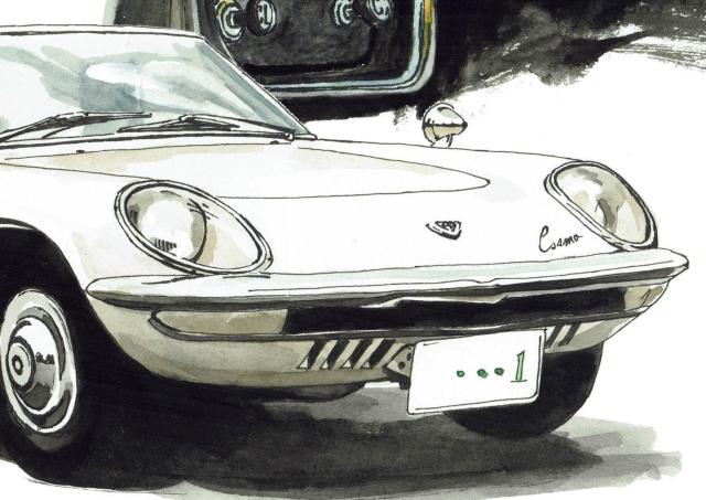 NC-099コスモスポーツ限定版画サイン額装作家平右ヱ門 < 自動車/バイク NC-099コスモスポーツ限定版画サイン額装作家平右ヱ門 < 自動車/バイク