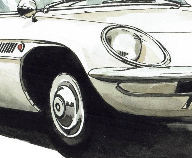 NC-099コスモスポーツ限定版画サイン額装作家平右ヱ門 < 自動車/バイク NC-099コスモスポーツ限定版画サイン額装作家平右ヱ門 < 自動車/バイク