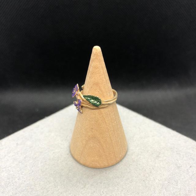 即決 Palnart Poc スミレ リング 指輪 6号 < 女性アクセサリー/時計  即決 Palnart Poc スミレ リング 指輪 6号 < 女性アクセサリー/時計の