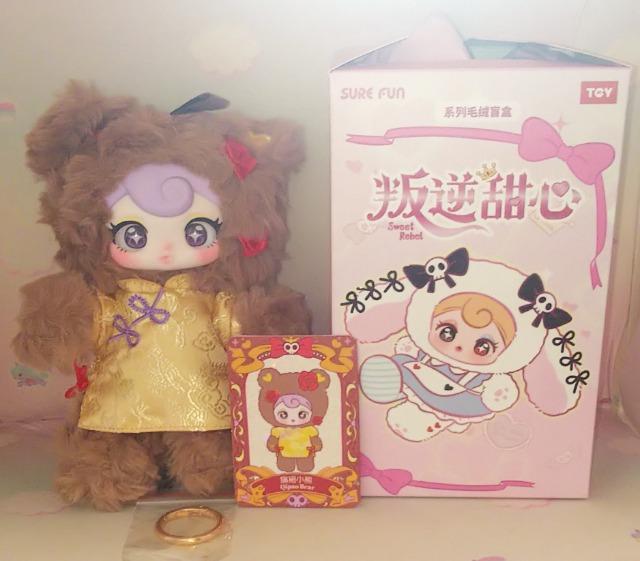 TOPTOYS叛逆甜心SunycocoSweetRebelQipaoBear小熊くまクマぬいぐるみバッグチャームブラインドボックス < おもちゃ  TOPTOYS叛逆甜心SunycocoSweetRebelQipaoBear小熊くまクマぬいぐるみバッグチャームブラインドボックス  < おもちゃの