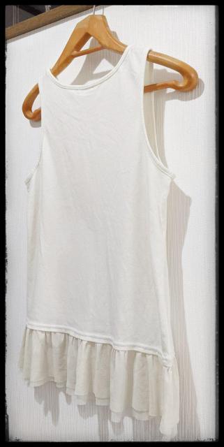 ★シネマクラブ★CINEMACLUB★ハニーズ★Honeys★タンクトップ★白★Tシャツ★Mサイズ★フリル付★部屋着★ < ブランド ★シネマクラブ★CINEMACLUB★ハニーズ★Honeys★タンクトップ★白★Tシャツ★Mサイズ★フリル付★部屋着★ < ブランドの