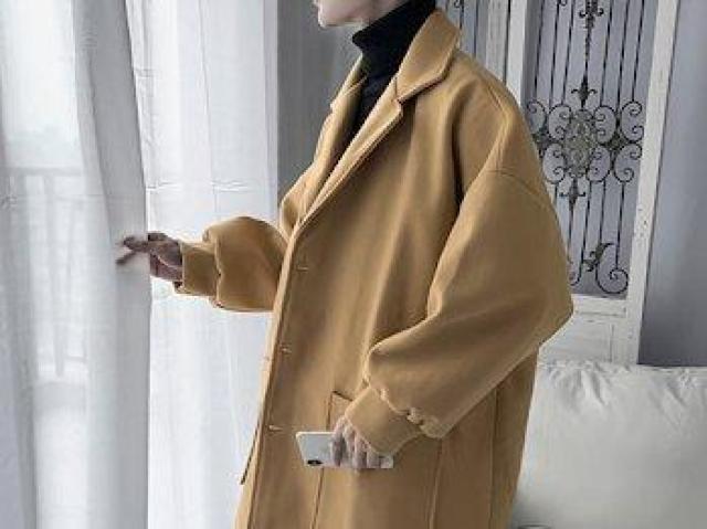 ビッグシルエット チェスターコート ロングコート XLサイズ < 男性ファッション ビッグシルエット チェスターコート ロングコート XLサイズ < 男性ファッションの