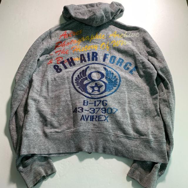 AVIREX p[J[ AIR FORCE lbvf XEFbg _uWbv g[i[ WbvAbv ABbNX  uh 