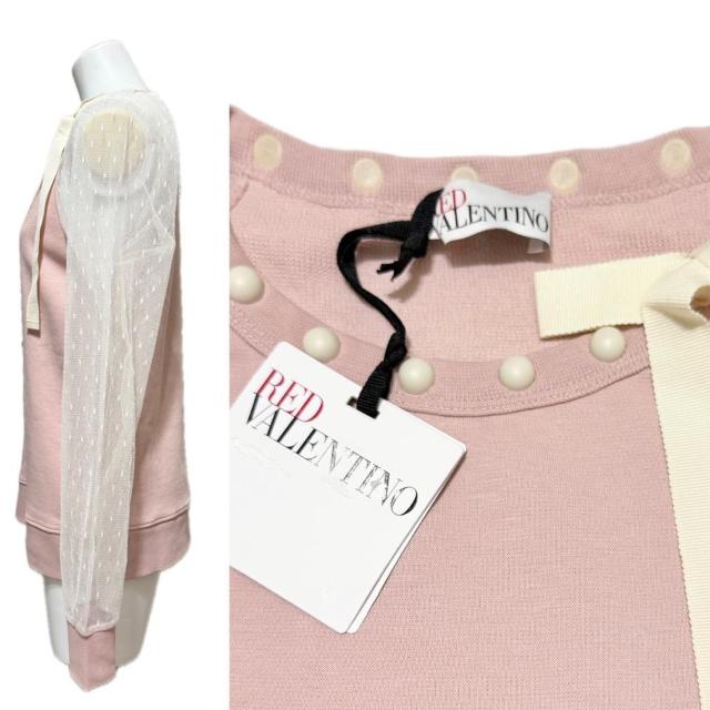 新品レッドヴァレンティノRED VALENTINOレース×スウェット < ブランド 新品レッドヴァレンティノRED VALENTINOレース×スウェット < ブランドの