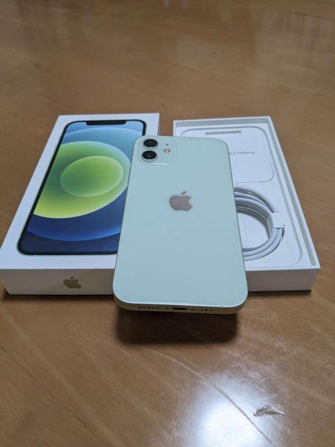 iPhone 12 128GB SIMフリー グリーン バッテリー最大容量75% 箱・付属品・ケース10点以上セット < 家電/AV iPhone 12 128GB SIMフリー グリーン バッテリー最大容量75% 箱・付属品・ケース10点以上セット < 家電/AVの