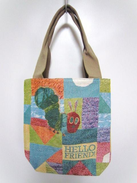 【30%OFF】 はらぺこあおむし ゴブラン織り トートバッグ 縦型トート 手提げ トート A < 女性ファッション 【30%OFF】 はらぺこあおむし ゴブラン織り トートバッグ 縦型トート 手提げ トート A < 女性ファッションの