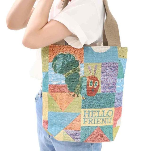 【30%OFF】 はらぺこあおむし ゴブラン織り トートバッグ 縦型トート 手提げ トート A < 女性ファッション 【30%OFF】 はらぺこあおむし ゴブラン織り トートバッグ 縦型トート 手提げ トート A < 女性ファッションの