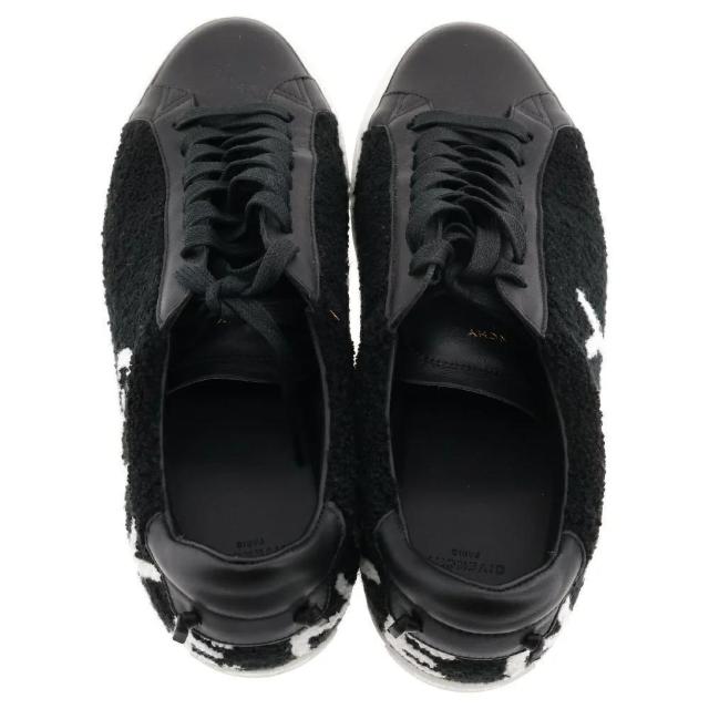 ☆GIVENCHY ジバンシィ ロゴ ボア レースアップ ローカット スニーカー/メンズ/41☆ブラック☆新作モデル < ブランド ☆GIVENCHY ジバンシィ ロゴ ボア レースアップ ローカット スニーカー/メンズ/41☆ブラック☆新作モデル < ブランドの