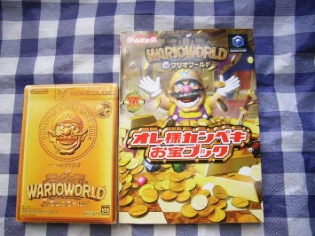 GC ワリオワールド オレ様カンペキお宝ブック 攻略本 セット ガイド Wario World Guide Book < ゲーム本体/ソフト GC ワリオワールド オレ様カンペキお宝ブック 攻略本 セット ガイド Wario World Guide Book < ゲーム本体/ソフトの