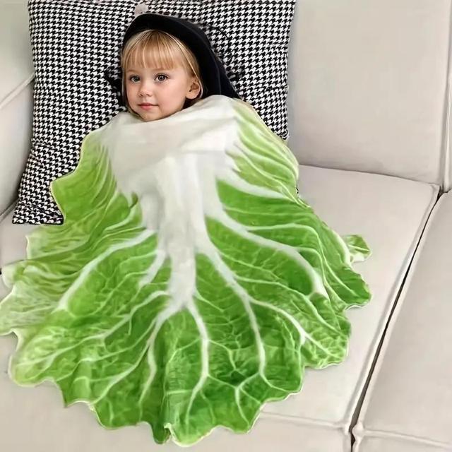 爆ヤス価格990円★可愛いキャベツ柄キッズフリースブランケット - 超柔らかく軽量、洗濯機対応のツイル織り、屋内外兼用 < インテリア/ライフ 爆ヤス価格990円★可愛いキャベツ柄キッズフリースブランケット - 超柔らかく軽量、洗濯機対応のツイル織り、屋内外兼用 < インテリア/ライフの