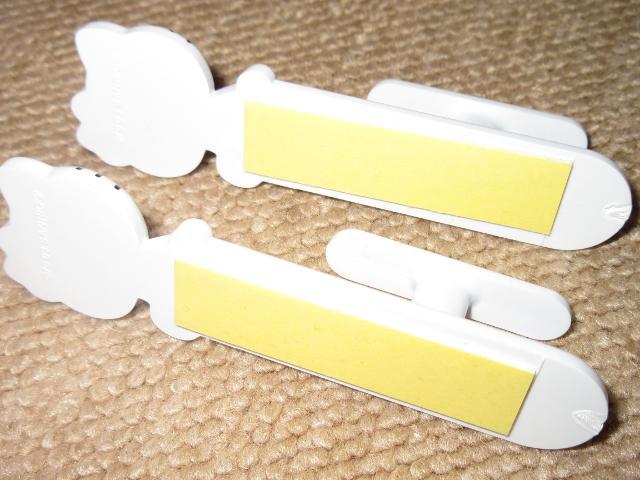 未使用☆ハローキティ*カーテンフック(ホワイト)2点セット < おもちゃ 未使用☆ハローキティ*カーテンフック(ホワイト)2点セット < おもちゃの