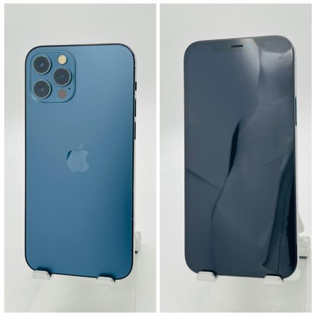 B 100iPhone 12 Pro 256 GB SIM�t���[ �u���[ �{�� �� �Ɠd/AV�� 