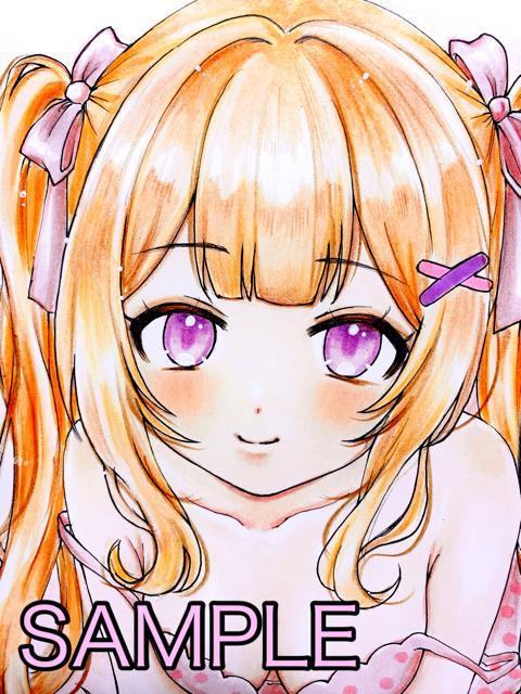 自作イラスト オリジナル 同人 ツインテールの女の子 A5 かわいい 男性向け < アニメ/コミック/キャラクター 自作イラスト オリジナル 同人 ツインテールの女の子 A5 かわいい 男性向け < アニメ/コミック/キャラクターの