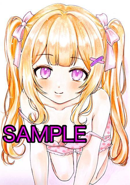 自作イラスト オリジナル 同人 ツインテールの女の子 A5 かわいい 男性向け < アニメ/コミック/キャラクター 自作イラスト オリジナル 同人 ツインテールの女の子 A5 かわいい 男性向け < アニメ/コミック/キャラクターの