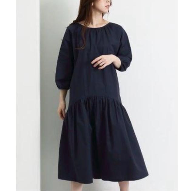 ◆新品◆1.1万◆MARTHA◆七分袖ティアードロングワンピース◆黒◆フレア◆M < 女性ファッション ◆新品◆1.1万◆MARTHA◆七分袖ティアードロングワンピース◆黒◆フレア◆M < 女性ファッションの