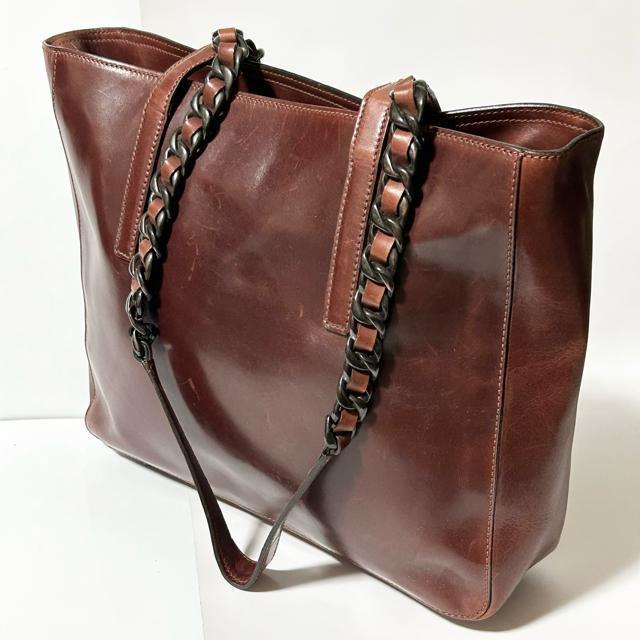 PRADA ���U�[ �`�F�[���n���h�� ���S�^���� �g�[�g�o�b�O A4�T�C�Y ���[�u���E�� �� �u�����h�� 