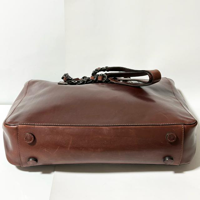 PRADA ���U�[ �`�F�[���n���h�� ���S�^���� �g�[�g�o�b�O A4�T�C�Y ���[�u���E�� �� �u�����h�� 