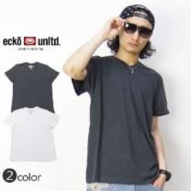 【ECKO UNLTD/エコーアンリミテッド】創設者マークエコー世界中圧倒的人気ブランド♪B系 VネックTシャツ グレー < ブランド 【ECKO UNLTD/エコーアンリミテッド】創設者マークエコー世界中圧倒的人気ブランド♪B系 VネックTシャツ グレー < ブランドの