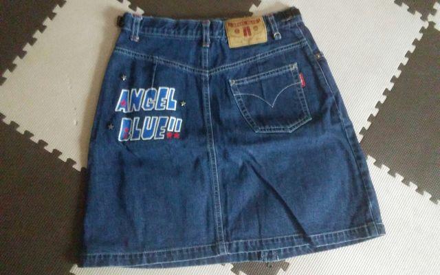 160 ANGEL BLUE デニムスカート 美品 < キッズ/ベビー  160 ANGEL BLUE デニムスカート 美品 < キッズ/ベビーの
