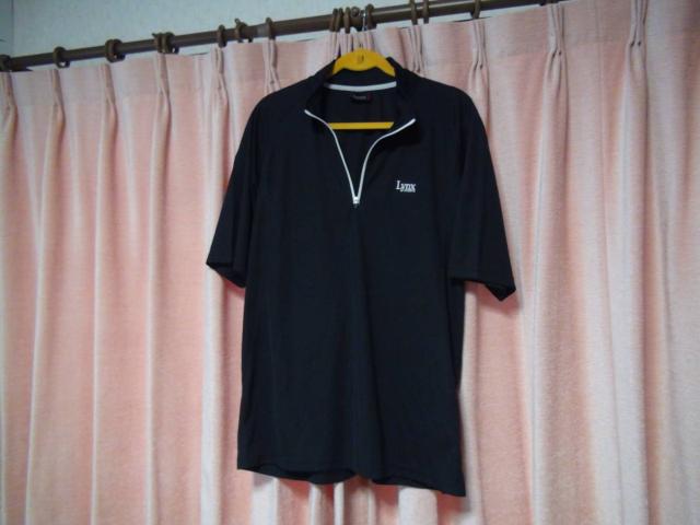 Lynxのポロシャツ(LL)ブラック!。 < 男性ファッション  Lynxのポロシャツ(LL)ブラック!。  < 男性ファッションの